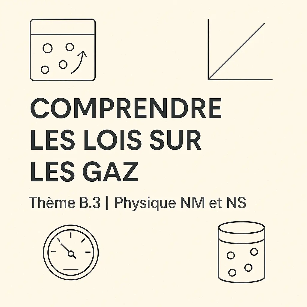 Les lois sur les gaz – Thème B.3 | Physique NS & NM – IB DP